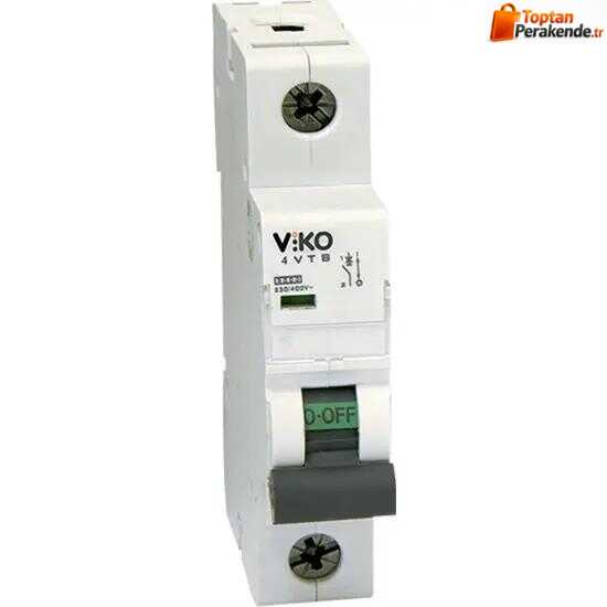 Viko - 4VTB-1B06 1x06A 4,5kA B Tipi Otomatik Sigorta